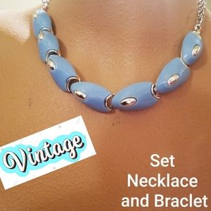 Vintage Neck & Braclet Set!!